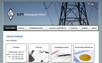 Создание веб-сайта, разработка системы управления содержимым, веб дизайн и услуги  поисковой оптимизации (SEO) для ICPT Enetroproiect.
Адрес веб-сайта: energoproiect.md 